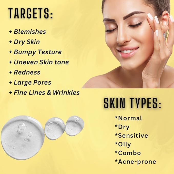 Snail Mucin Serum with Hyaluronic Acid & Collagen – Fragrance-Free Hydrating Serum for Sensitive, Acne-Prone, Dry & Oily Skin – Soothes Redness, Repairs Damage & Enhances Skin Elasticity