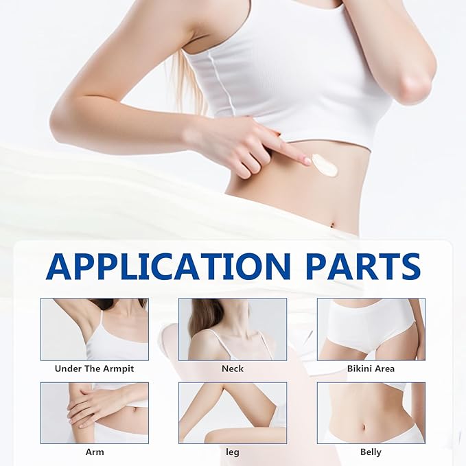 Skin Bleaching Cream-for Intimate Areas & Body, Skin Care Lightening Cream-for Private Parts, Underarms, Knees, Elbows, Inner Thighs, Bikini Areas, Dark Spot Remover for Face(4.0 Fl Oz)