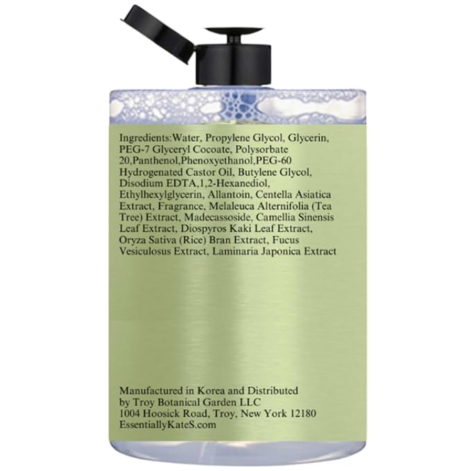 Micellar Water 500ml (16.9 Fl oz), a Jumbo size, Effectively Removes Eye & Face Make-up, No Oil and No Alcohol - Very Moisturizing and Not Painful, a Korean Skin Care