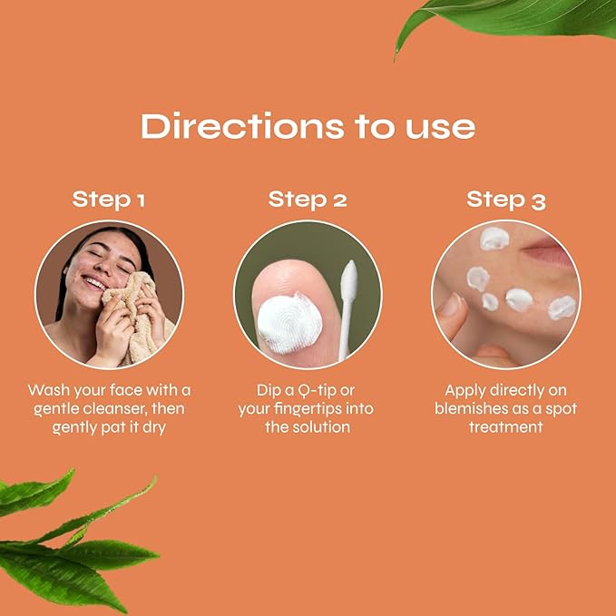 Bio Clean Drying Lotion Best for Treating Pimples Best for Oily Skin Prevents Dryness and Flakiness Pimple Lotion Spot Treatment .68 fl. oz. 20 ml