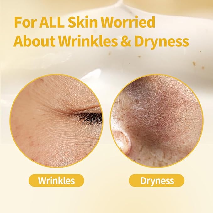 1.618 24K Gold Intensive Wrinkle Care Cream, GABA Amino Acids, Anti-Aging, korean Beauty, Day & Night Solution | 3.52oz