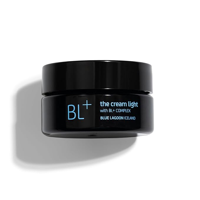Blue Lagoon - BL+ The Cream Light Gel Moisturizer | Sustainable, Bioactive Luxury Skincare (Full Size, 1.7 oz | 50 ml)