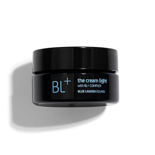 Blue Lagoon - BL+ The Cream Light Gel Moisturizer | Sustainable, Bioactive Luxury Skincare (Full Size, .5 oz | 15 ml)
