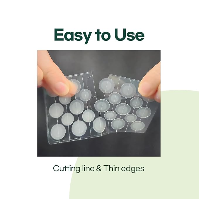 PETITFEE Centella Clearing Spot Patch (115 Count) - Invisible Hydrocolloid Spot Relief Patches for Acne Cover, Blemishes, Pimples, with Tea Tree Oil, Salicylic Acid Spot Patch, Beveling Patch, 2 Size