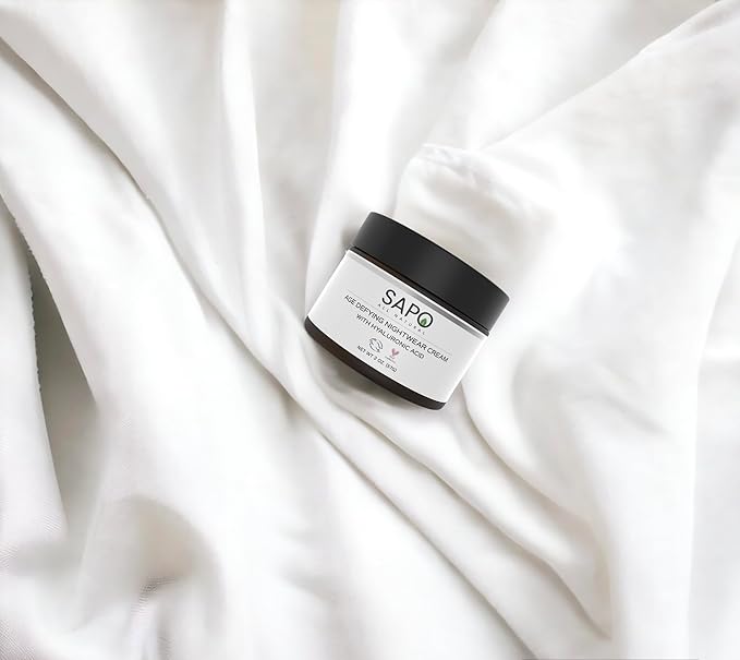 Night Cream - Hydrating Face Moisturizer with Hyaluronic Acid, Niacinamide & Lavender - Nourishing, Restoring & Rejuvenating - 2 oz