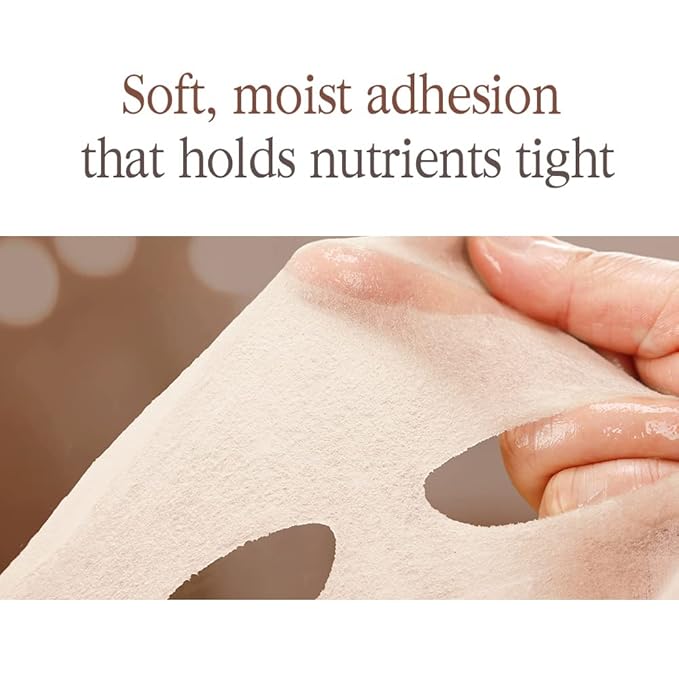 Pyunkang Yul PKY Black Tea Revitalizing Mask Pack with Low Molecule Collagen, Shea Butter, Skin Revival, Elasticity Care, Deep Moisturizing, Korean Face Skin Care Facial Mask Sheet 25ml x 10ea