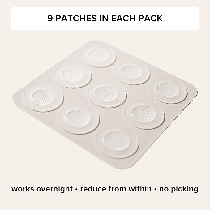 Cardon Microneedle Patches - Microdart Acne Patch with Salicylic Acid, Niacinamide & Hyaluronic Acid - Korean Pimple Patches to treat Zits, Blackheads, Blemishes, Razor Bumps, Ingrown Hair - (9 count)