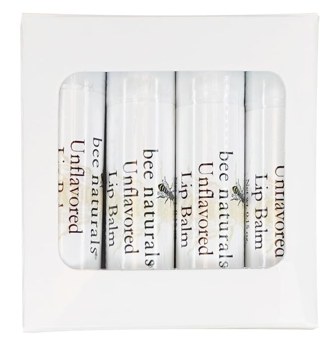 Bee Naturals Unflavored Lip Balm -