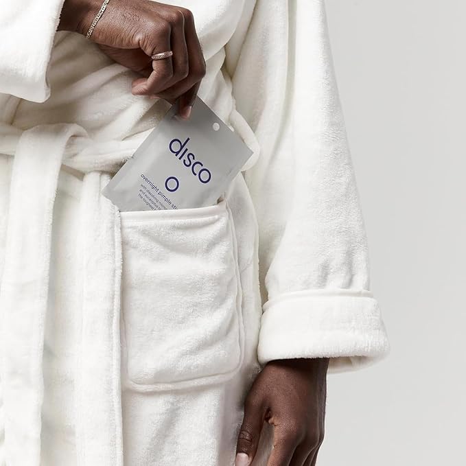 Disco Overnight Pimple Stickers | Acne Pimple Patches for Face, Breakout Strips, Toughest Blemish, Zit Spot Treatment with Fast-Acting Dissolving Microneedles & Eucalyptus Tackle Pimples in 6 Hours