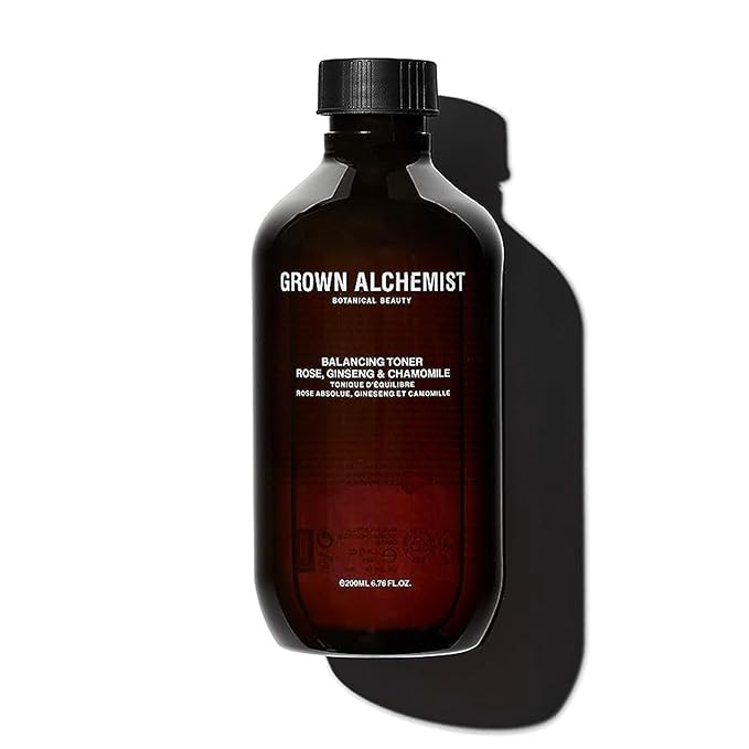 Grown Alchemist Balancing Toner- Rose, Ginseng, Chamomile, (200ml / 6.76oz)