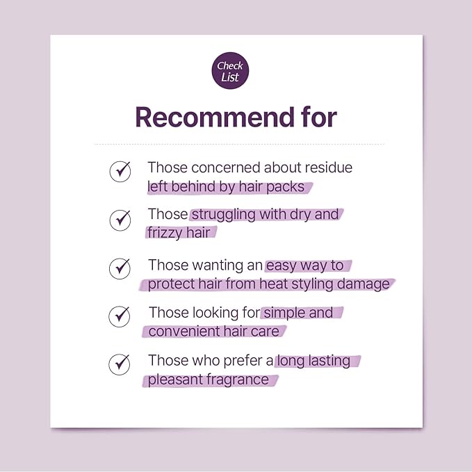 AVCA No-Wash Hair Treatment with White Musk for Smooth, Shiny, and Frizz-Free Hair 200ml, 6.76fl. oz.