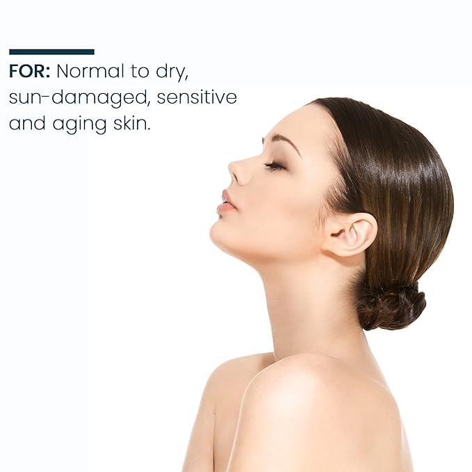 Marine Collagen Anti Aging Cleanser - Lichen Extract & Peptides for Dull And Dehydrated Skin, Removes Impurities & Makeup Toxins | Organic Seaweed Facial Cleanser 4 fl oz