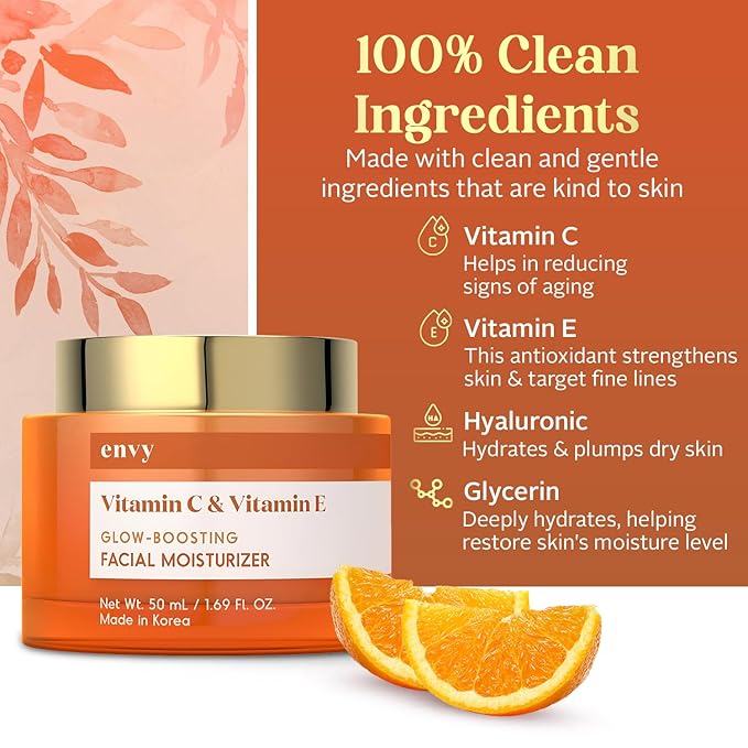 Envy Mositurizers (Vitamin C & Vitamin E)
