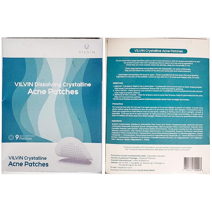 Dissolving Microdart Acne Patch for Deep Blemish - 18 Patches - Fast Acting Microdart Pimple Patches for face - Hyaluronic Acid, Tea Tree Zit patches for face - Hydrocolloid Bandages