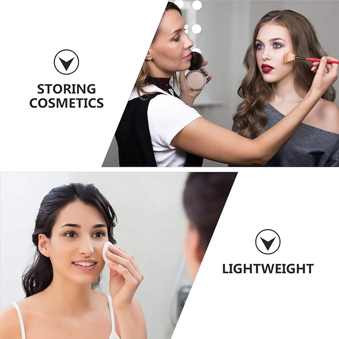 Artibetter Empty Reusable Powder Box 2pcs Loose Powder 5g