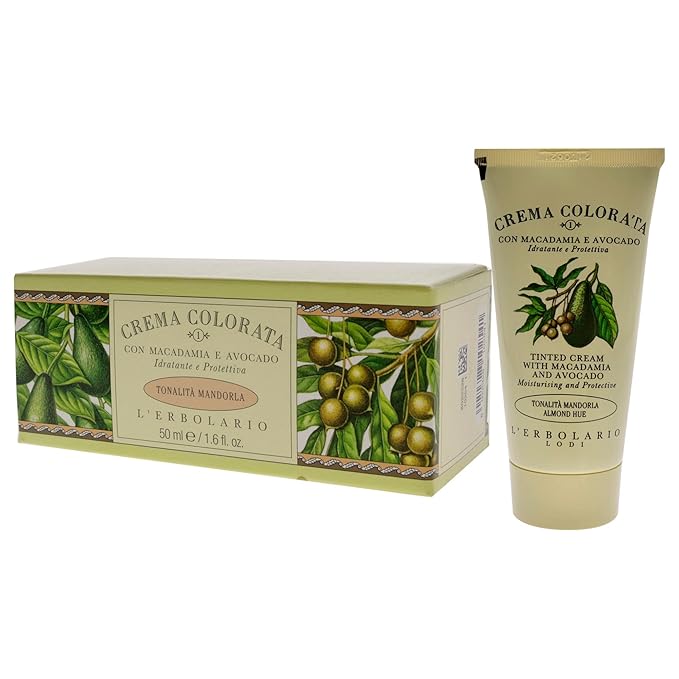 Tinted Cream - Almond Hue by LErbolario for 1.6 oz