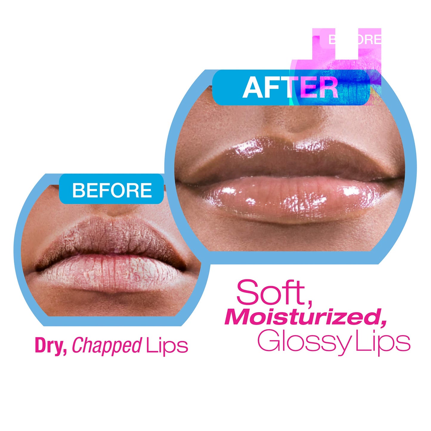 Ruby Kisses Hydrating Lip Therapy Treatment Gloss Cocoa Butter RLO03D1 (3 PACK)