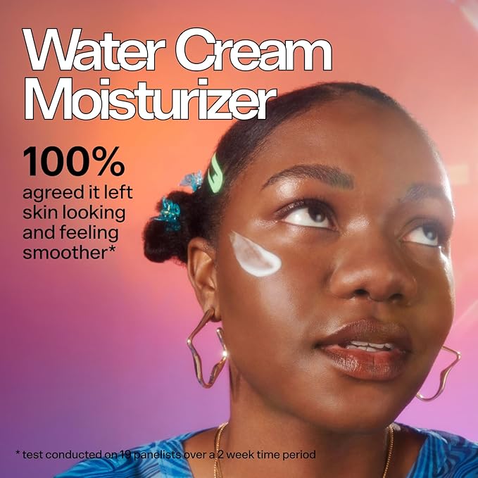 Bubble Skincare Cloud Surf Water Cream Travel Size Face Moisturizer - Hydrating & Mattifying Moisturizer to Help Rebalance Oils & Minimize Pores with Celery Seed Extract (30ml)