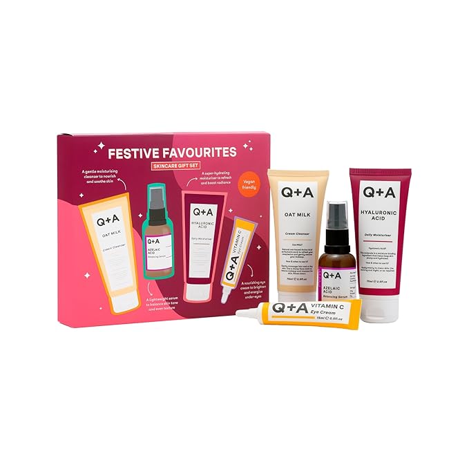 Q+A Festive Favourites Gift Set, containing