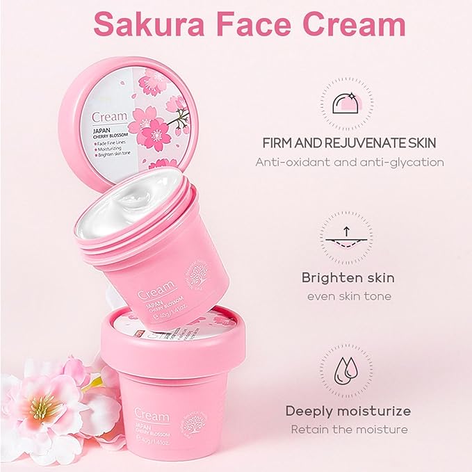 Sakura Skin Care Set, Face Care