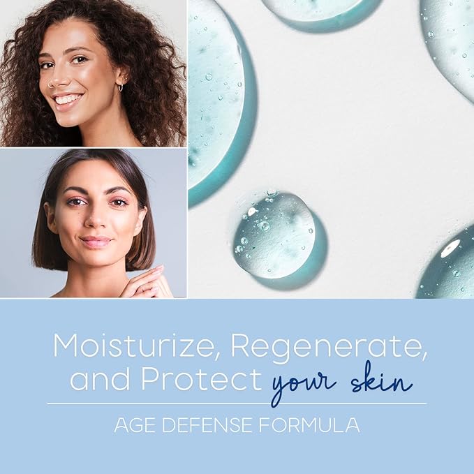 Hyaluronic & Collagen Sheet Face Mask - Skin Firming, Anti-Aging, Moisturizing & Plumping - Dermatologist Tested Korean Skincare - Clean Beauty, Cruelty-Free - 5 Masks