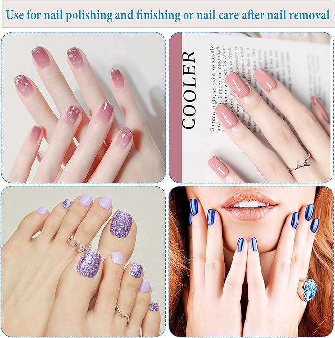 4 pcs nail buffer block