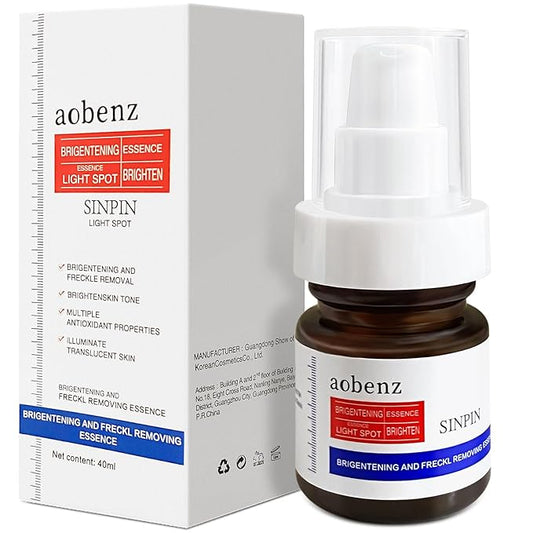 SINPIN aobenz Dark Spot Remover for Face & Body | Advanced Corrector Serum for Age, Melasma, Sun, Acne, Black Spots | Tranexamic Acid, Niacinamide Formula for Women & Men | Mild, 1.35 Fl Oz (1PCS)