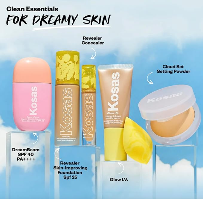 Kosas Cloud Set Face Setting Powder | Smoothing (Sheer Light)