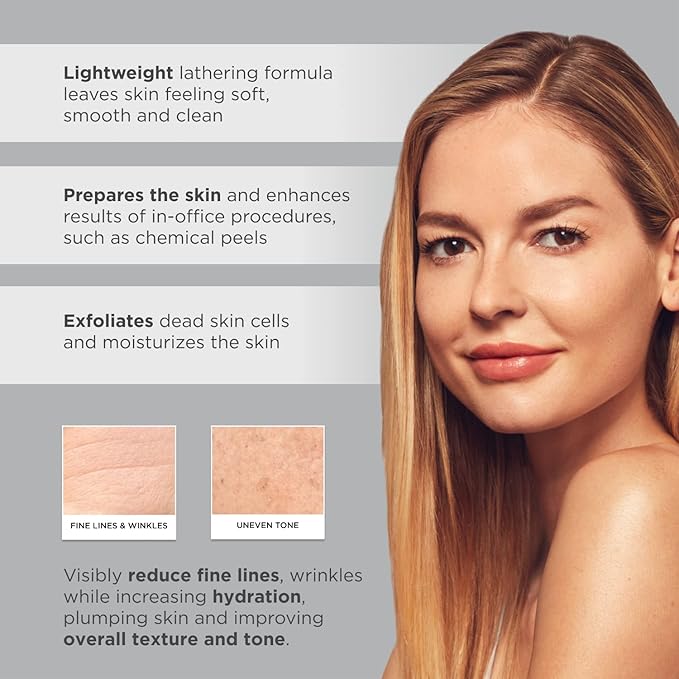 Glytone Mild Gel Exfoliating Cleanser, Pure Glycolic Acid Face Wash for Moisturizing & Rejuvenating Skin, Vegan & Fragrance-Free Face Exfoliator Scrub for All Skin Types, 2 fl. Oz.