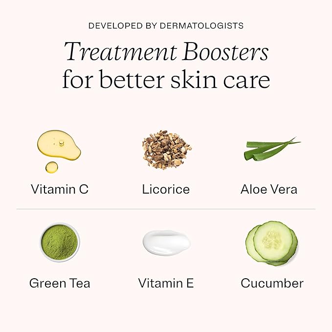 MDacne 3 Step Benzoyl Peroxide Acne Treatment Kit - Benzoyl Peroxide Cream 2.5%, Salicylic Acid Cleanser, Niacinamide Moisturizer – Medicated Plant-Based Kit for Adult & Teen Acne, 30 Day Acne Kit