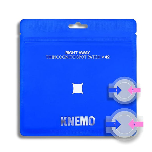 Right Away Thincognito Invisible Spot Patch - Absorbing Hydrocolloid Pimple Patch for Face, Blemishes, Zits, Acne, Breakouts Spot Treatment for Skin Care, 2 Sizes (42 Count)