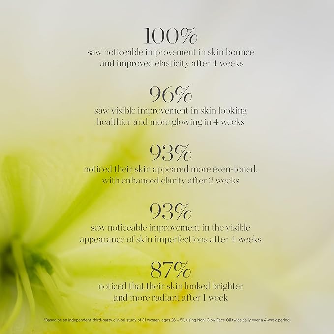 KORA Organics Noni Glow Hydrating Face Oil with Rosehip, Gua Sha Oil, Certified Organic, Cruelty Free, 1.01 fl oz - Beauty Products for Women