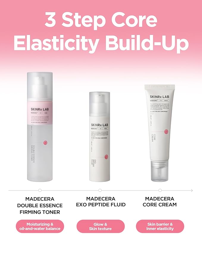 SKINRxLAB MadeCera Core Cream – Korean Anti-Aging Face Moisturizer with Ceramides, Peptides, Liposomal TECA for Deep Hydration, Firming, Plumping, Volumizing & Radiant Complexion, 1.69oz.