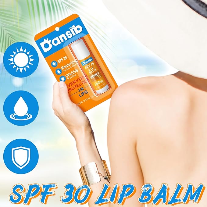 10 Pcs Sunscreen Lip Balms Bulk