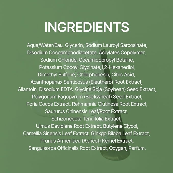 Purifying Foaming Wash 320ml / 10.8 fl.oz – pH 5.0 Low Acidic Gel Cleanser for Sensitive & Acne-Prone Skin, Gentle Face Wash with Anti-Inflammatory Botanic Extracts