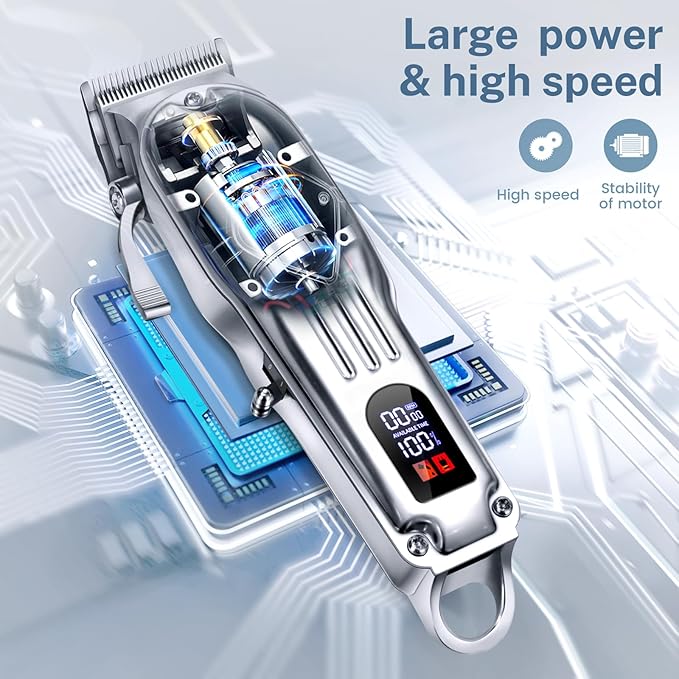 KIKIDO Hair Clippers Professional Cordless