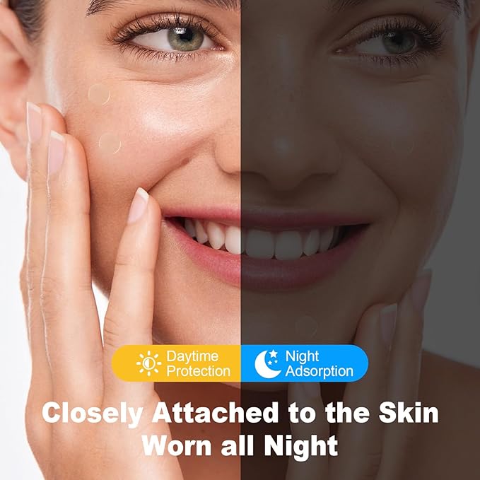 Pimple Patches for Face, Hydrocolloid Pimple Acne Patch for Covering Zits and Blemishes, Spot Stickers for Facial Skin Care (48 Count)