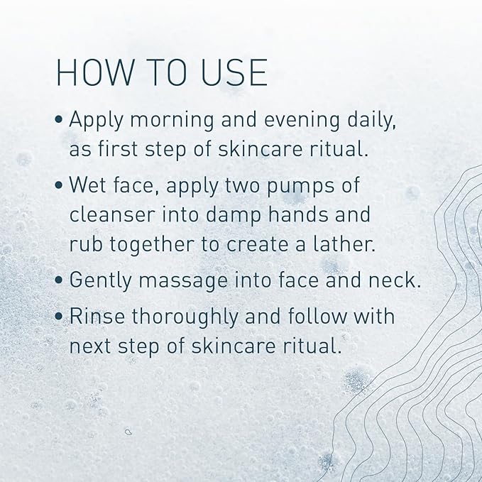 Pangea Organics Natural Reishi + Turmeric De-Stress Foaming Facial Cleanser | Vegan, Non-Toxic, Gentle & Hydrating | Sustainable Glass Bottle (7.8 fl oz | 230 ml)