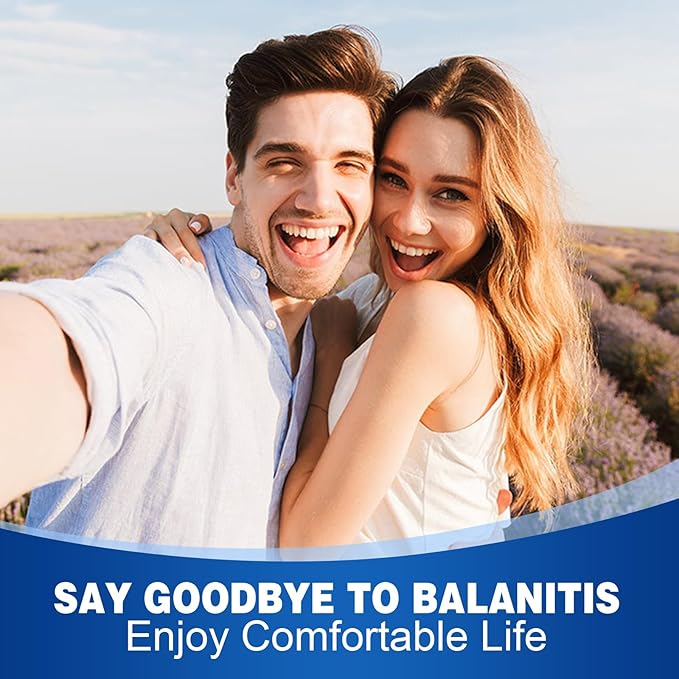 Balanitis Treatment for Men: Balanitis Relief Cream for Men's Intimate Health, Soothing Itch, Rashes, Redness, Irritation, and Swelling, 30g