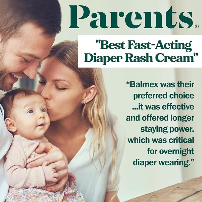 Balmex Complete Protection Daily Baby Diaper Rash Cream, Clinically Proven To Reduce Redness in Just One Use*, with Zinc Oxide + Botanicals, Pediatrician-Recommended & Dermatologist Tested, 16oz