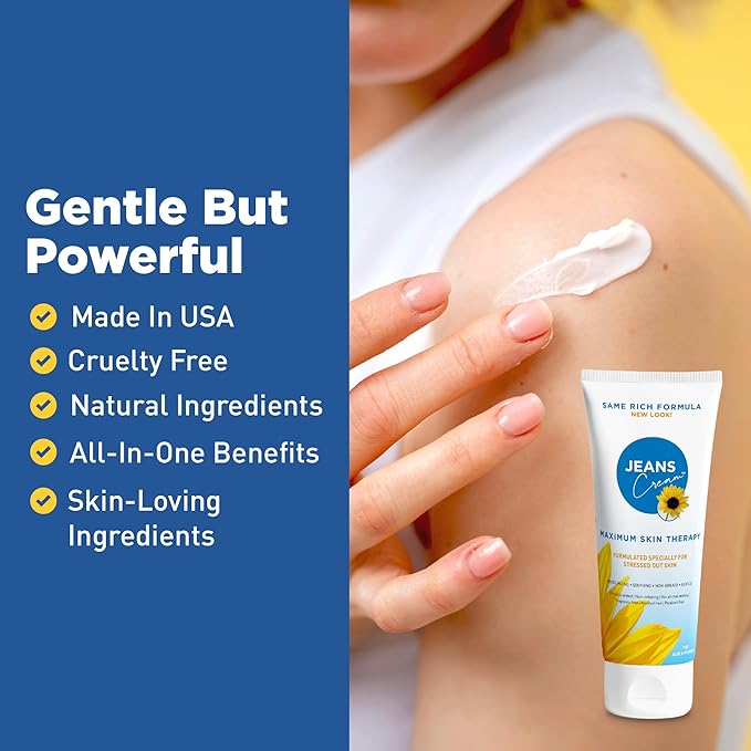 Maximum Skin Therapy Radiation Burn Cream, Moisturizing Vitamin E and Aloe Vera Cream for Compromised Skin, Minor Cuts, Sunburn and More, Non-Greasy Formula, 7 oz