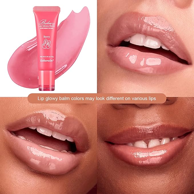 2Pcs Lip Glowy Balm and Lip Lips