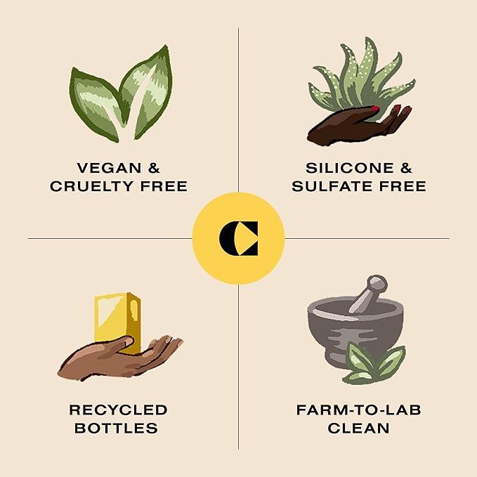 Ceremonia Guava Leave-In Conditioner Deep Hydration Repair Cream with Tamarind and Avocado, Jumbo Size 13.18 Fl Oz | 390 Ml