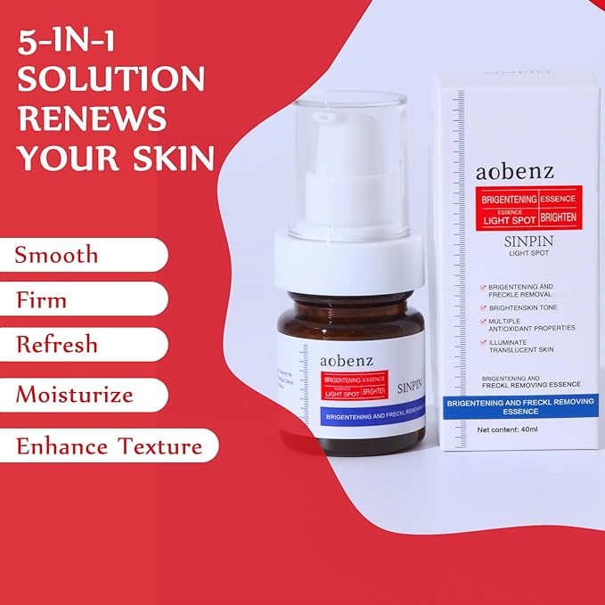 SINPIN aobenz Dark Spot Remover for Face & Body | Advanced Corrector Serum for Age, Melasma, Sun, Acne, Black Spots | Tranexamic Acid, Niacinamide Formula for Women & Men | Mild, 1.35 Fl Oz (1PCS)