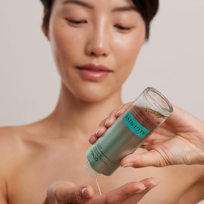 Algenist GENIUS Liquid Skin Resurfacing 2% BHA Toner - Facial Exfoliator for Fine Lines and Wrinkles - Collagen for Skin & Pore Refining Toner (100ml)