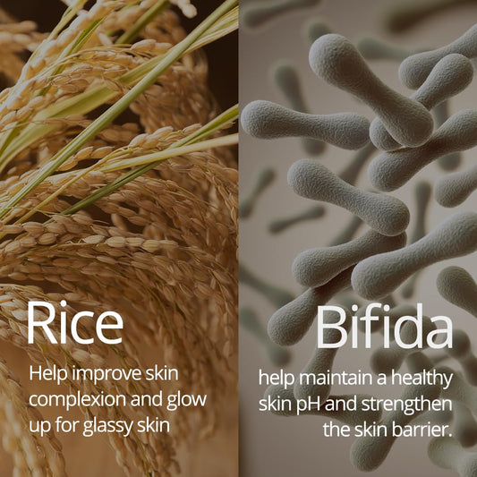 FARMSTAY Rice & Bifida Nourishing Emulsion, Dark Spots Correcting Remover with Niacinamide, Hydrating & Smoothing Rice Moisturizer for Glow Skin, for Women & Men, Korean Skin Care, 4.05 Fl. Oz.