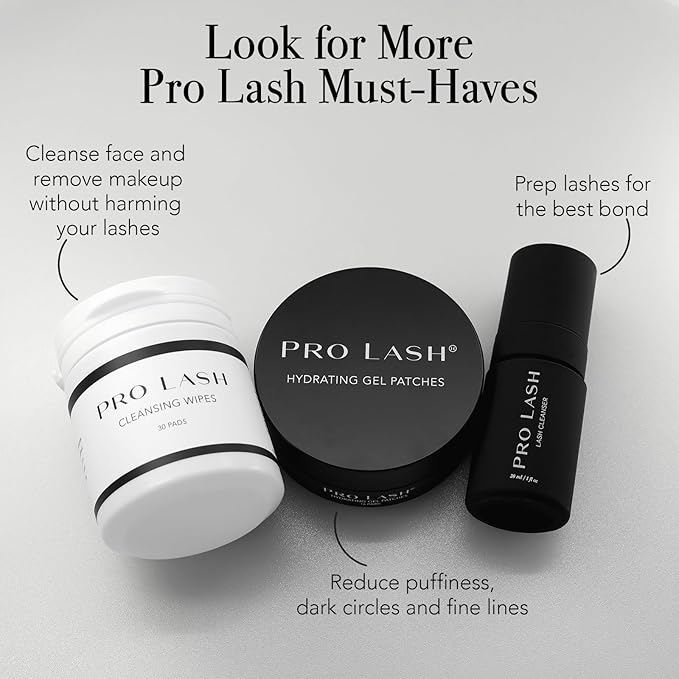 Pro Lash ProWear Starter Lash Clusters Kit - Easiest to Apply Lashes - 10-Day Cluster Eyelash Extensions - 3 Sets of False Eyelashes Plus Adhesive, Remover, Tweezers - Classic Shorties No. 05 - Black
