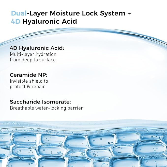 WNP Double Cleanser Duo for Facial Cleansing: Amino Acid Deep Clean Gel & Hyaluronic Acid Hydrating Face Wash for Gentle, Non-Stripping, Moisture-Locking Daily Cleanse