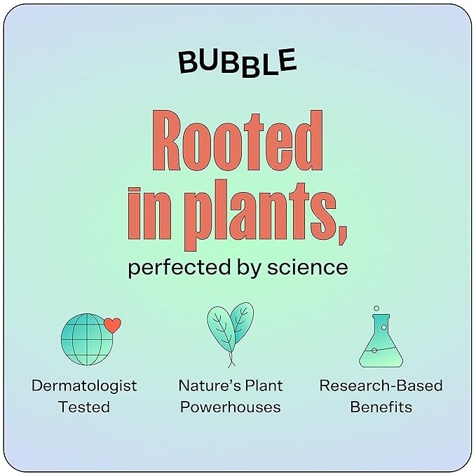 Bubble Skincare Break Even Balancing Face Toner - Gentle Exfoliating Toner & Pore Minimizer for Normal to Oily Skin Types - Skin Care Formulated with Green Tea Extract and Niacinamide (100ml)