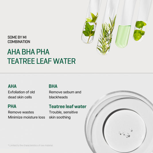 SOME BY MI AHA BHA PHA 30Days Starter Kit - Toner 1.01Oz, Serum 0.33Oz, Cream 0.7Oz, Cleansing Bar 1.05Oz - Mild Exfoliating Daily Skin Care Set - Skin Wastes, Sebum, Oiliness Care - Korean Skin Care